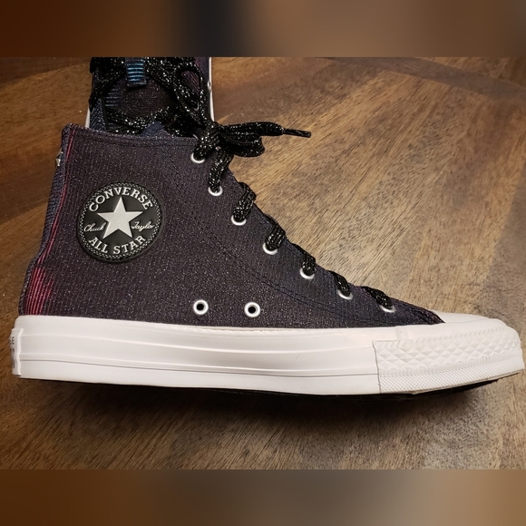 Converse Chuck Taylor All Star Glitter Fade High Tops Women’s 6.5 - Picture 6 of 16
